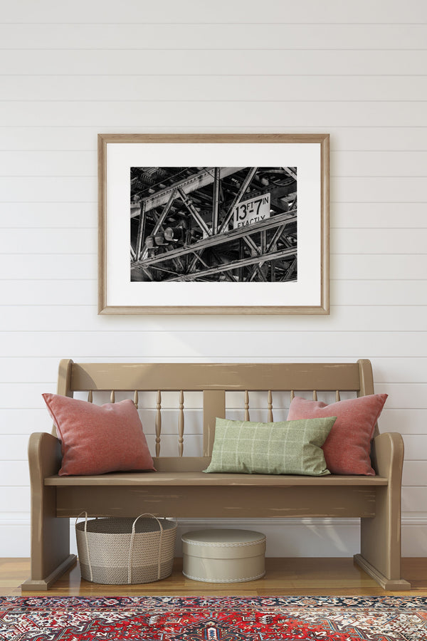 Chicago urban photography industrial print