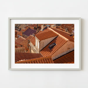 Old Town Dubrovnik Rooftops | Photo Art Print fine art photographic print