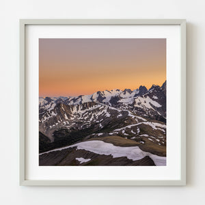 Purcell mountains Canada at sunset | Photo Art Print fine art photographic print