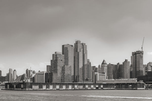 Pier 76 cityscape before renovation New York City | Photo Art Print fine art photographic print