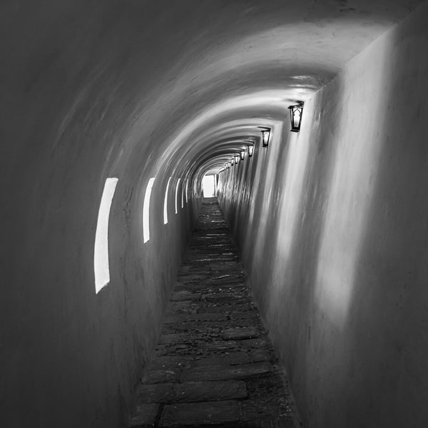 Tunnel at Fortress of San Carlos de la Cabana | Photo Art Print fine art photographic print