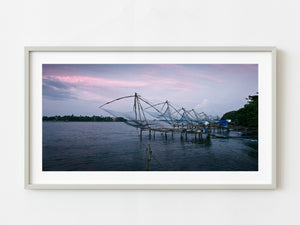 Chinese fishing nets India | Photo Art Print fine art photographic print