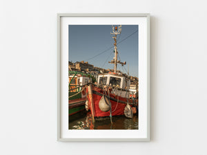 Cobh Ireland old harbor fishing boat | Photo Art Print fine art photographic print
