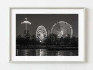 Hyde Park Winter Wonderland at night | Photo Art Print fine art photographic print