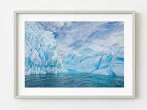 Icebergs natural abstract form art Antarctica | Photo Art Print fine art photographic print