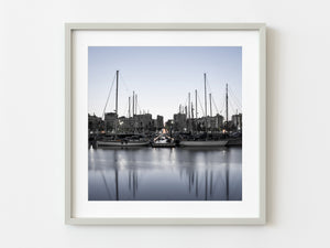 One Ocean Port Vell marina at dawn Barcelona Spain | Photo Art Print fine art photographic print