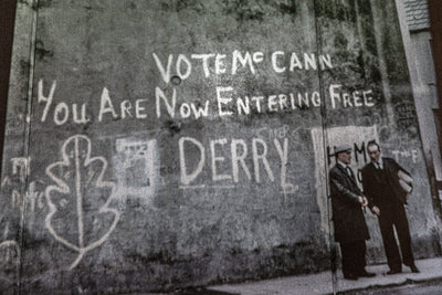You are entering Free Derry Northern Ireland