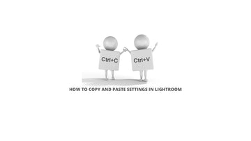 How to copy and paste settings in Lightroom