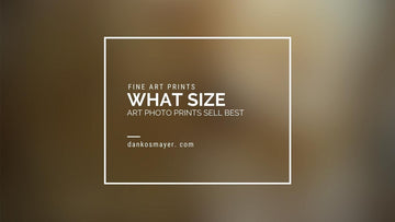 What Size Art Photo Prints Sell Best