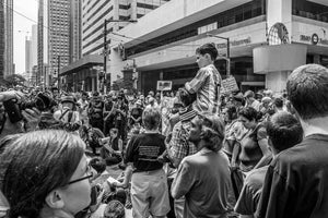 Significant police presence at G20 Protests - Dan Kosmayer Photography