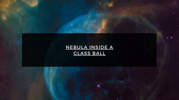 nebula inside a glass ball Photoshop tutorial creating galaxy effect within crystal sphere for creative photography composition