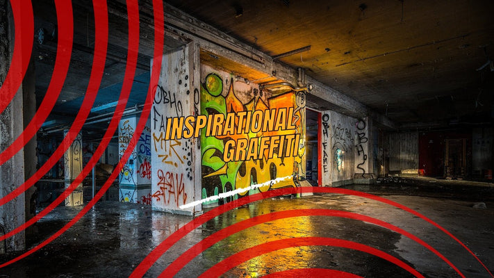 Inspirujące graffiti