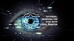 Corel Painter realistic eye painting tutorial image