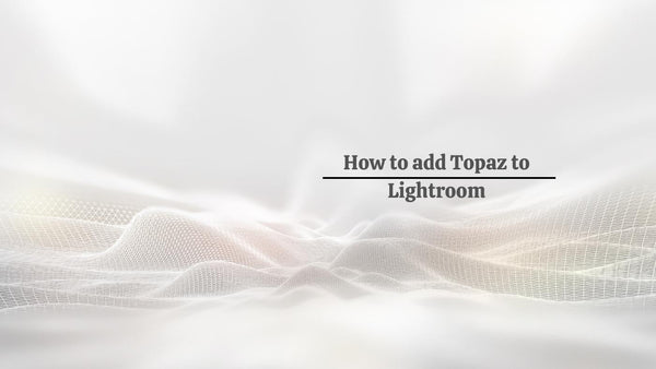 Lightroom interface with Topaz Photo AI plugin in use