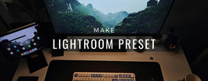 How to make a preset in Lightroom mobile