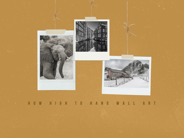 How High to Hang Wall Art