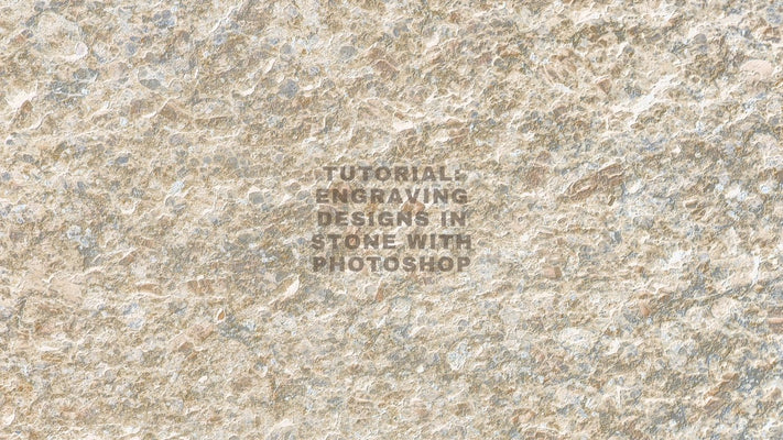 Tutorial: Engraving Designs in Stone with Photoshop