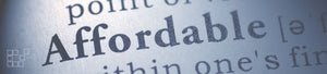 Close-up of the word Affordable printed on a dictionary page.