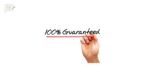 100% Satisfaction Guarantee