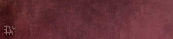Burgundy wall art banner with deep wine red texture and outlined squares