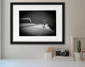 Nostalgic image of a Chevrolet Bel Air on a lawn