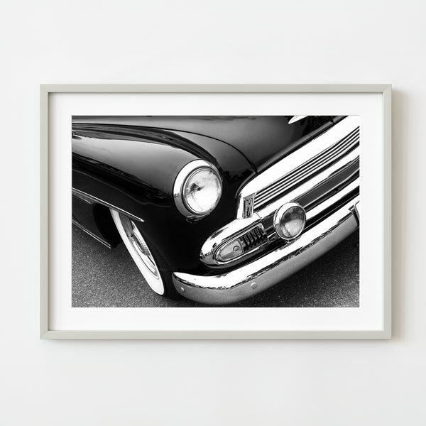 1950s classic Chevelle car detail | Photo Art Print fine art photographic print
