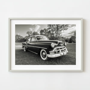1953 Chevrolet Belair Sedan Art Print on Route 66 | Photo Art Print fine art photographic print