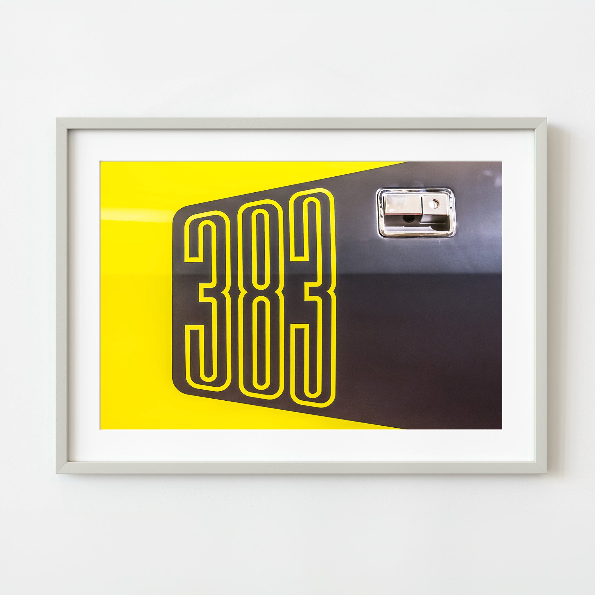 1971 Plymouth Cuda 383 Engine Door | Wall Art