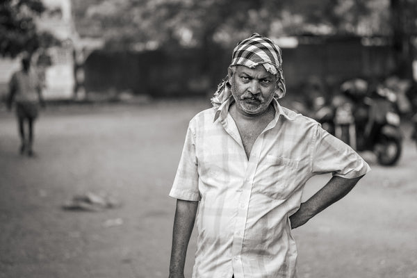 Man standing in Kochi India