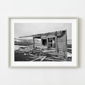 Abandoned Antarctic cabin at Whalers Bay Station