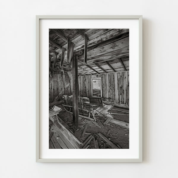 Abandoned Barn Bodie Ghost Town | Photo Art Print