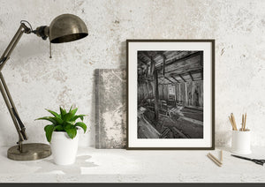 Barn Bodie Barn Barn Town | Arte de pared