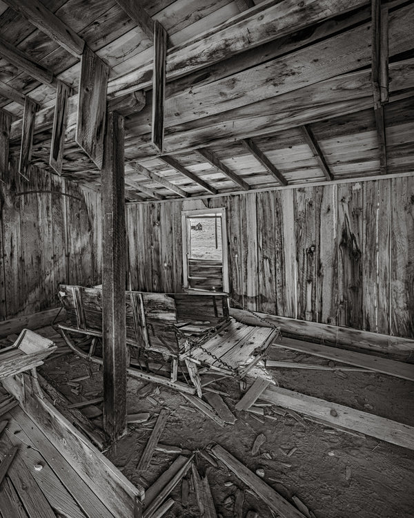Abandoned Barn Bodie Ghost Town | Photo Art Print