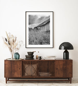 Abandoned Barn in Ontario Landscape | Photo Art Print fine art photographic print
