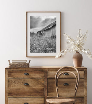 Abandoned Barn in Ontario Landscape | Photo Art Print fine art photographic print