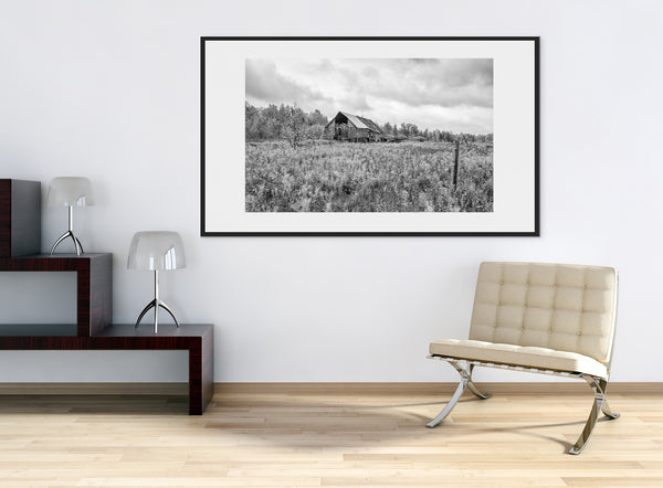 Abandoned Barn in Rural Ontario | Photo Art Print fine art photographic print