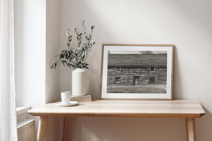 Abandoned Killarney Ontario Storage Building in B&W | Photo Art Print fine art photographic print