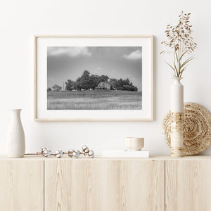 放棄された古いレンガ造りの家の田舎オンタリオ州忘れられた魅力| 壁アート