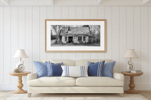 Abandoned Old Home in Rural New York State Black and White | Photo Art Print fine art photographic print