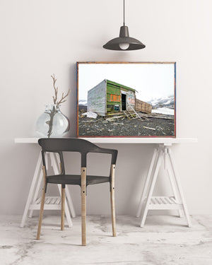 Abandoned Cabin at Whalers Bay Antarctica fine art photographic print