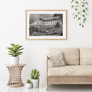 Captivating ruins of BC hotel inter passage