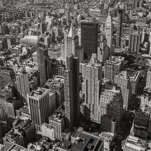 Black and white skyscraper photography