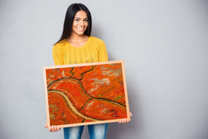 Blaze autunnale dell'Alaska | Arte da parete