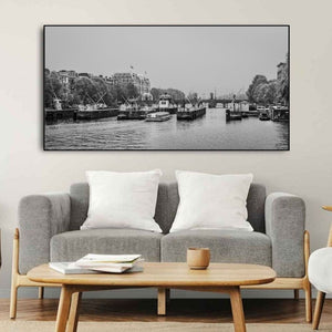 Paysage urbain d'Amsterdam