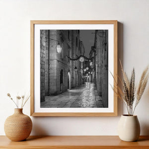 Old stone street scene from Dubrovnik