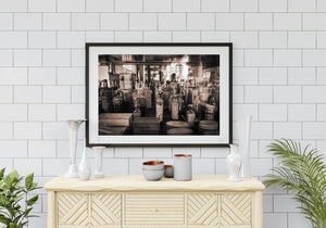 Still life image of historic remedy bottles