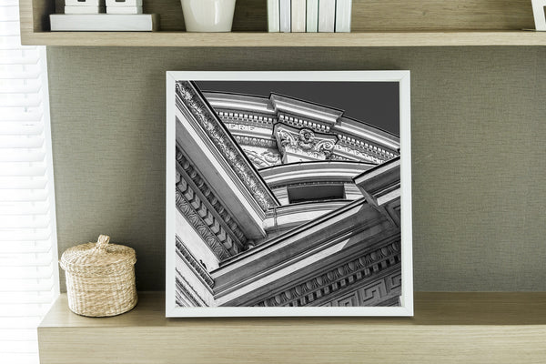 Architectural detail of the Romanian Athenaeum | Photo Art Print fine art photographic print