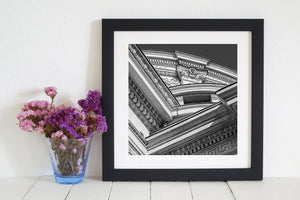 Architectural detail of the Romanian Athenaeum | Photo Art Print fine art photographic print