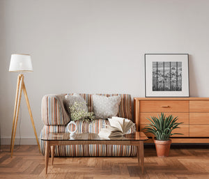 Buenos Aires botanical flowers in black and white