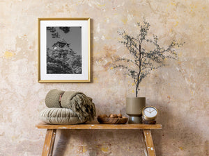 Osaka Castle historic architecture wall art